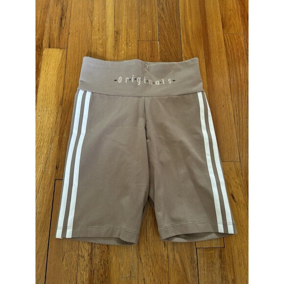 adidas Originals Short Tight Women Tights Chalk Brown IQ3406 Size XS X-S… - Picture 4 of 6